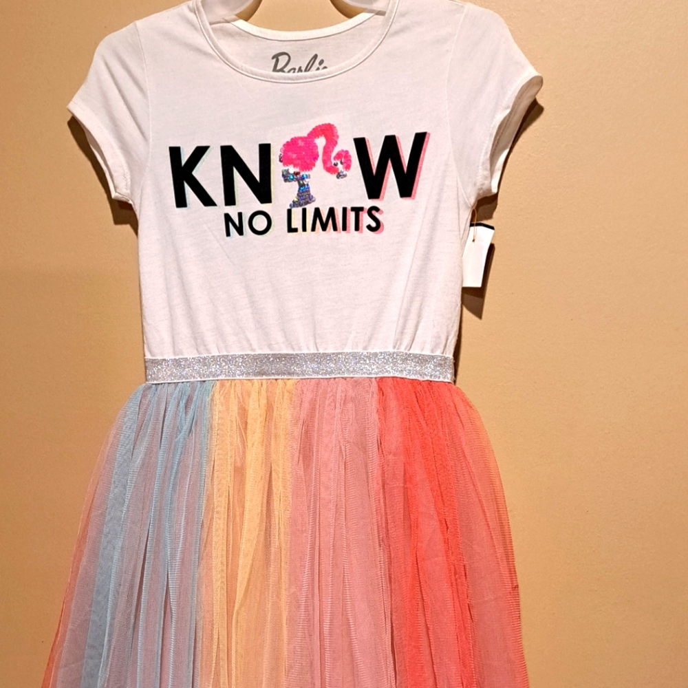 Barbie 60th Anniversary Colorful Tulle Dress with Graphic Top